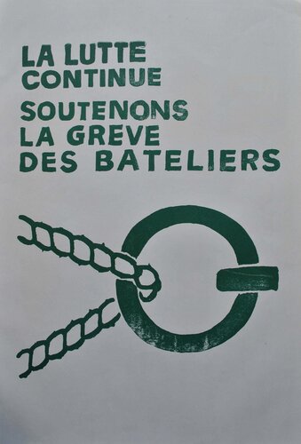 Soutenons la grève des bateliers by MAI 68 (Affiches), Print for Sale on Singulart