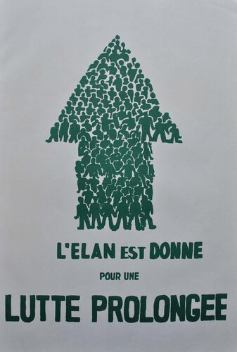 L'élan est donné pour une lutte prolongée de MAI 68 (Affiches), Impresión a la venta en Singulart