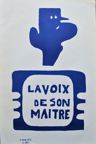 La voix de son maître, comité UNEF by MAI 68 (Affiches), Print for Sale on Singulart