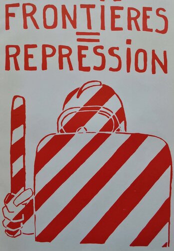 Frontières = Répressions by MAI 68 (Affiches), Print for Sale on Singulart