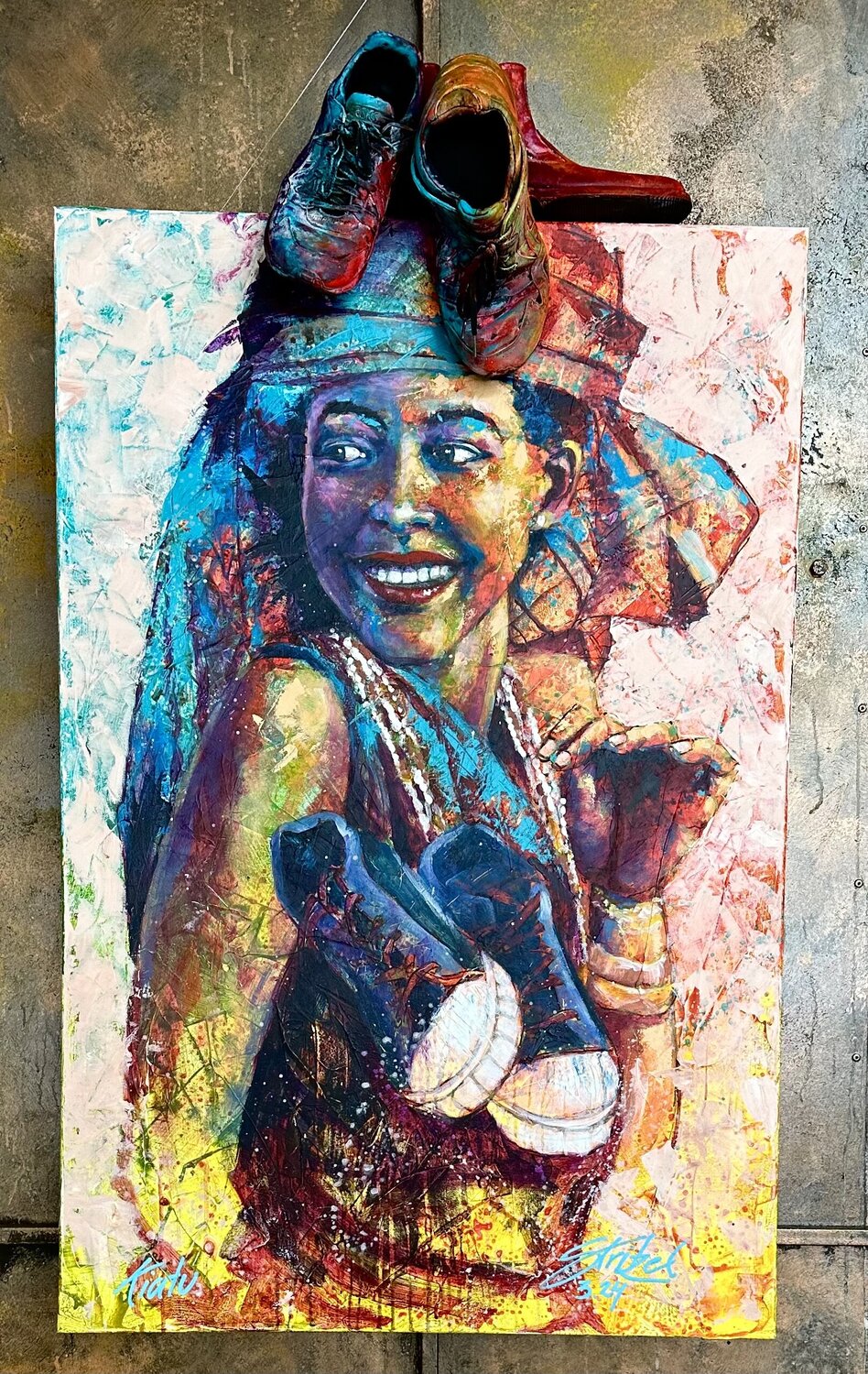 Kiatu=Swahili=Schuh Gerd Stritzel