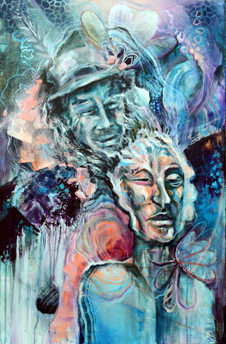 Soul Ascension by Bellule Art, Painting for Sale on Singulart