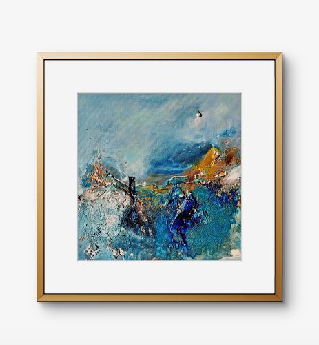 Terre de paix by Carole Fournier, Painting for Sale on Singulart