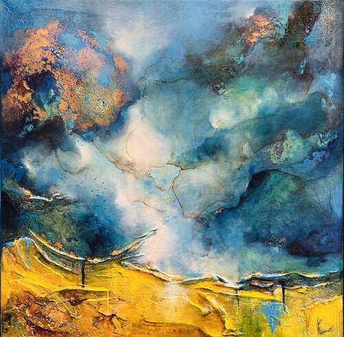 Nature sauvage van Carole Fournier, Schilderij te koop op Singulart