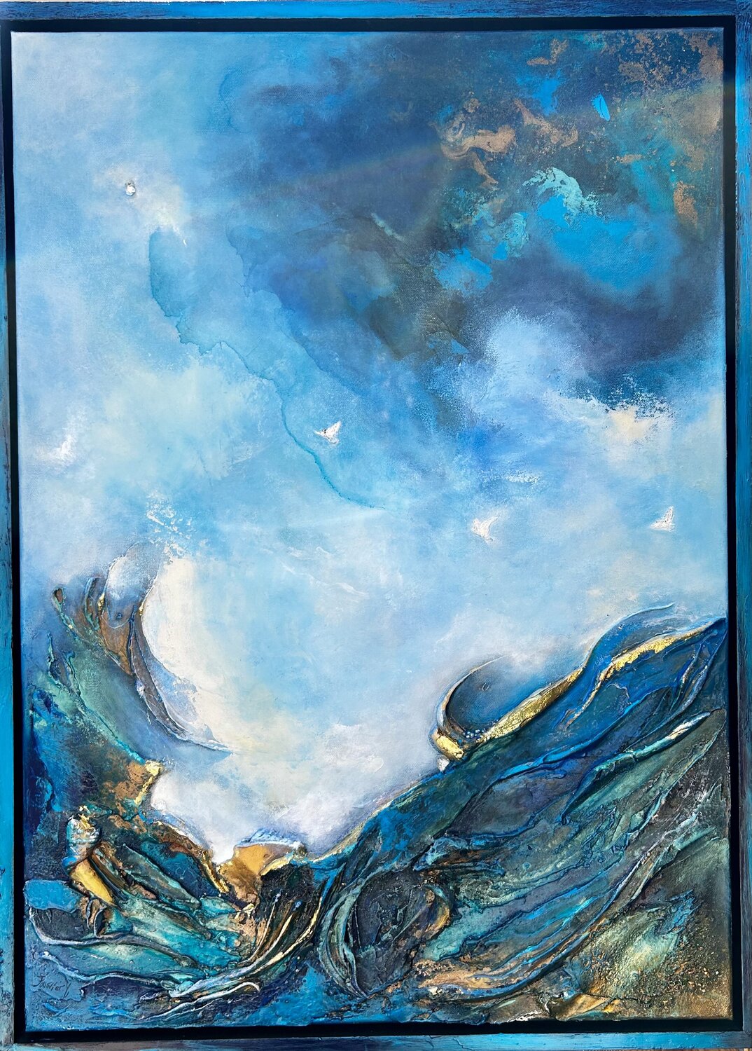 Éclats de nature Carole Fournier Dipinto originale in vendita