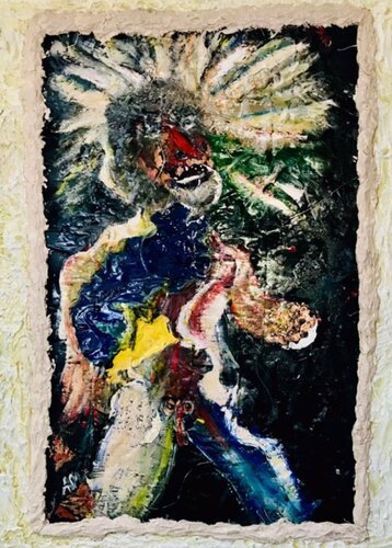 „6xis hello man“ van ARTHENA MAXX, Schilderij te koop op Singulart