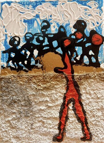 Northland Mini II - Urbaner Wandel par ARTHENA MAXX, Peinture en vente sur Singulart