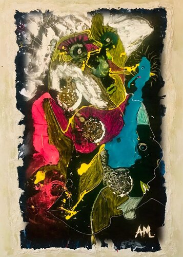 Baronin- „TRADITIONELL“ di ARTHENA MAXX, Pittura in vendita su Singulart