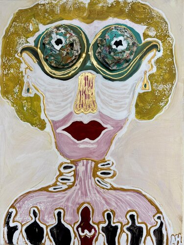BREAST-EYED II from Arthena MAXX di ARTHENA MAXX, Pittura in vendita su Singulart