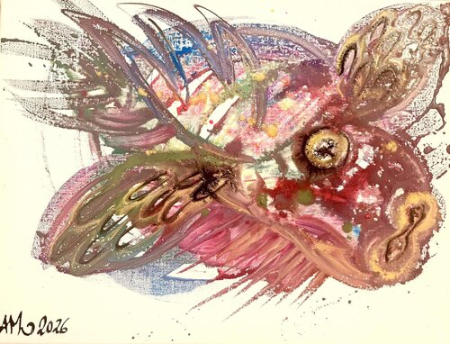 Lovely Fishbaby III from Arthena MAXX van ARTHENA MAXX, Schilderij te koop op Singulart