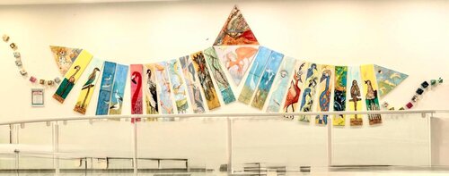 Vogelschwarm by Mikizzaner - Flock of Birds by Mikizzaner by ARTHENA MAXX, Painting for Sale on Singulart