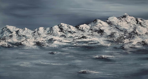 SILENCE IV van Tanja Guntrum, Schilderij te koop op Singulart