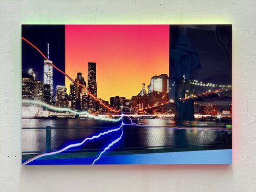 Day and Night in New York City de Fabian Freese, Otros medios a la venta en Singulart
