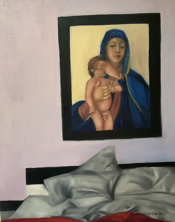 Marie prie pour nous pauvres pêcheurs Flaminia Carloni