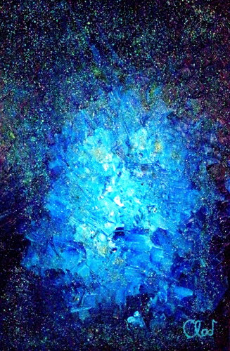 Rêve Bleu di Claude de JOUVANCOURT, Pittura in vendita su Singulart