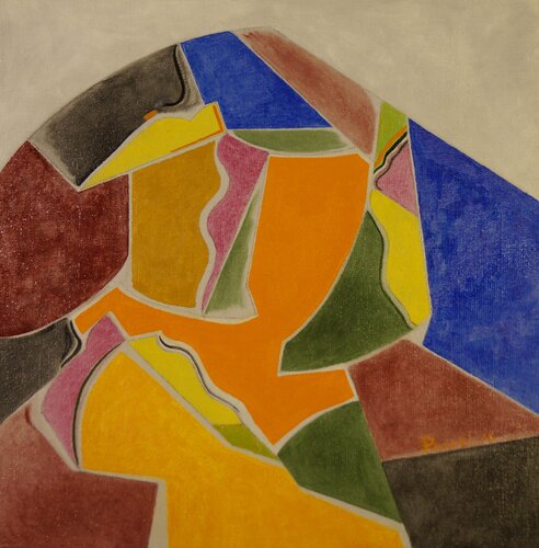 Femme au chapeau - 1 van pierre paszkowski, Schilderij te koop op Singulart