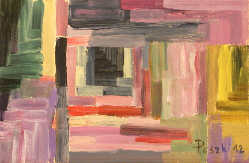 Porte d'Aphrodite 2012-4 (polyptyque partie 2) de pierre paszkowski, Pintura a la venta en Singulart