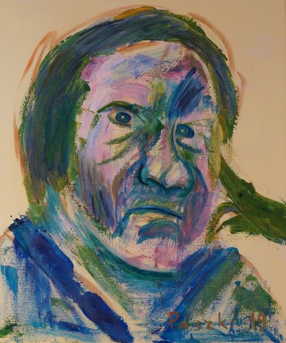 Gerard in fury - 1 van pierre paszkowski, Schilderij te koop op Singulart