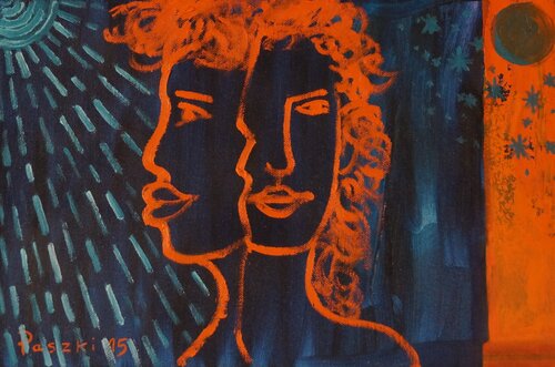 JANUS - 10 van pierre paszkowski, Schilderij te koop op Singulart