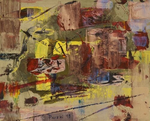 Blaringhem - 7 par pierre paszkowski, Peinture en vente sur Singulart