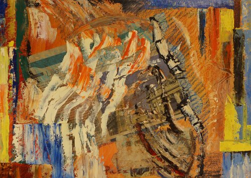 Colonnade von pierre paszkowski, Malerei kaufen auf Singulart