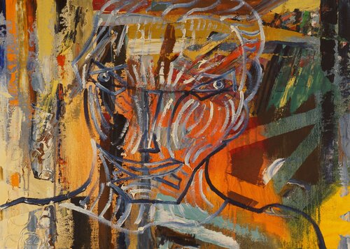 Alien de pierre paszkowski, Pintura a la venta en Singulart