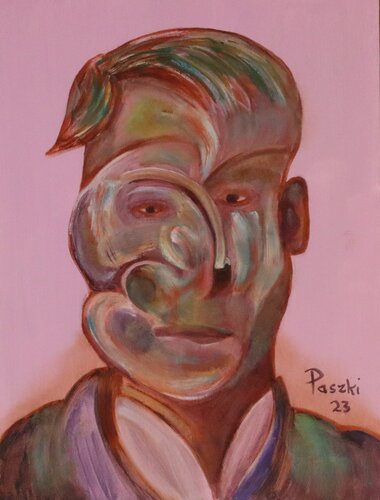 Albert - 2 par pierre paszkowski, Peinture en vente sur Singulart