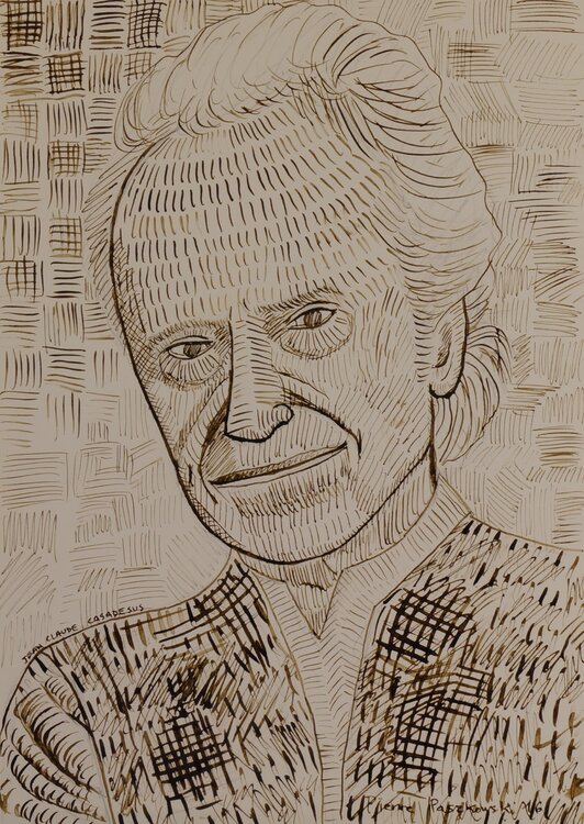 Casadessus drawing pierre paszkowski