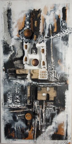 After the human kingdom par Sylvie BERTON, Peinture en vente sur Singulart