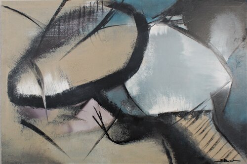Focus on the Mankind de Sylvie BERTON, Pintura a la venta en Singulart