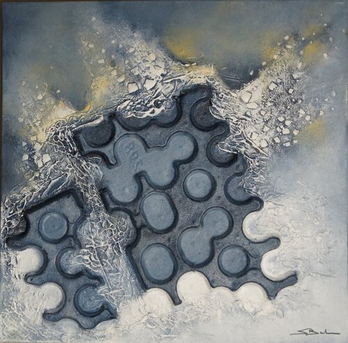Towards a sense of oneness de Sylvie BERTON, Pintura a la venta en Singulart
