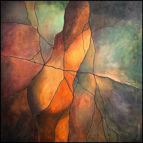 Rough Softness van Olli Malmivaara, Schilderij te koop op Singulart