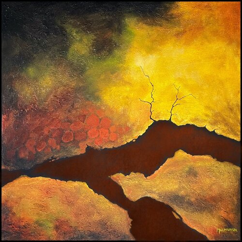 Terra Incognita di Olli Malmivaara, Pittura in vendita su Singulart