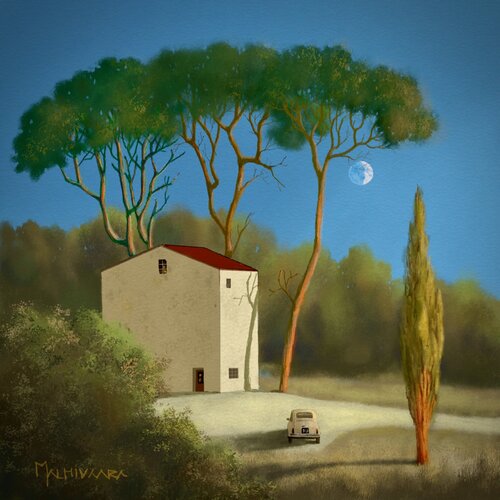 Silent evening par Olli Malmivaara, Édition en vente sur Singulart