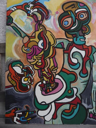 Kaiserschnitt by Thomas Riechmann, Painting for Sale on Singulart