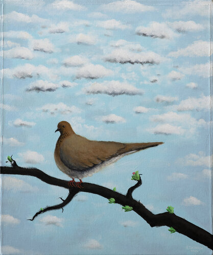 Dove di Anton Totibadze, Pittura in vendita su Singulart
