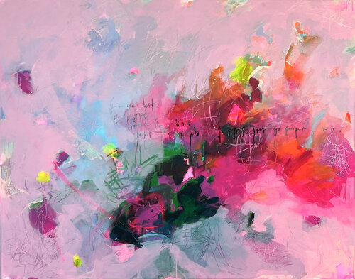 SCRIBBLES van Lenta Markevich, Schilderij te koop op Singulart