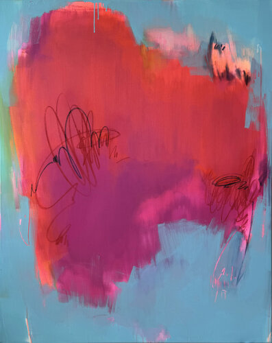 WIERD CLOUD 2 van Lenta Markevich, Schilderij te koop op Singulart