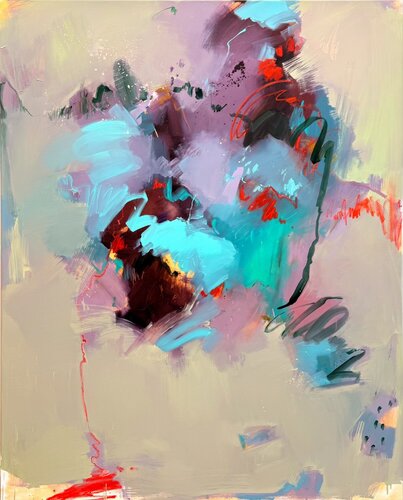 BETWEEN IMPULSE AND AIR van Lenta Markevich, Schilderij te koop op Singulart