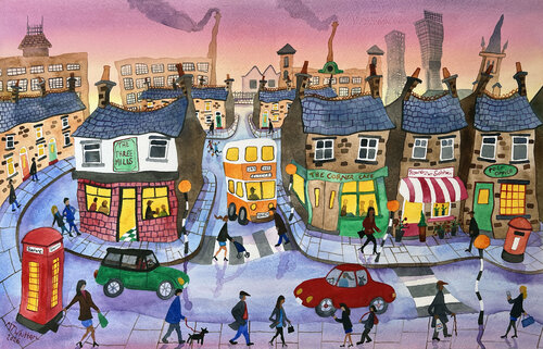 On The Move de martin whittam, Pintura a la venta en Singulart
