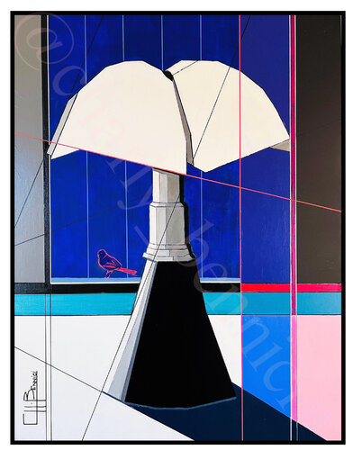 Pipistrello par Charly BENNICI, Peinture en vente sur Singulart