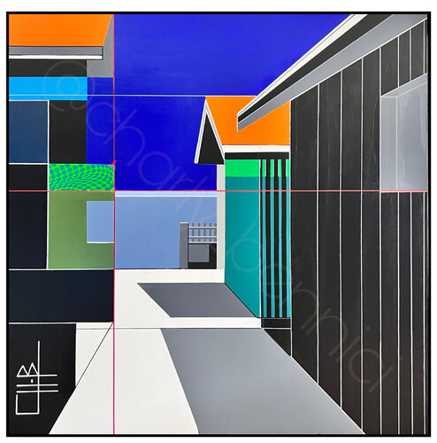 Cap Ferret ! by Charly BENNICI, Painting for Sale on Singulart