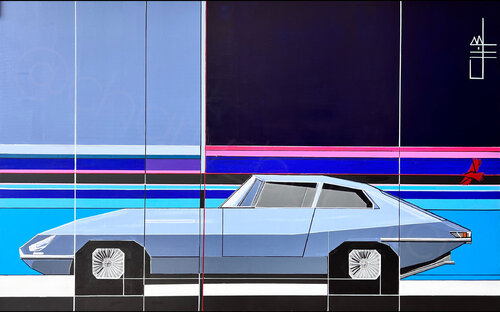 Type E ! par Charly BENNICI, Peinture en vente sur Singulart