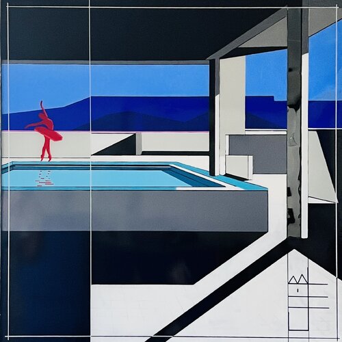 Danse X, Le Corbu par Charly BENNICI, Peinture en vente sur Singulart