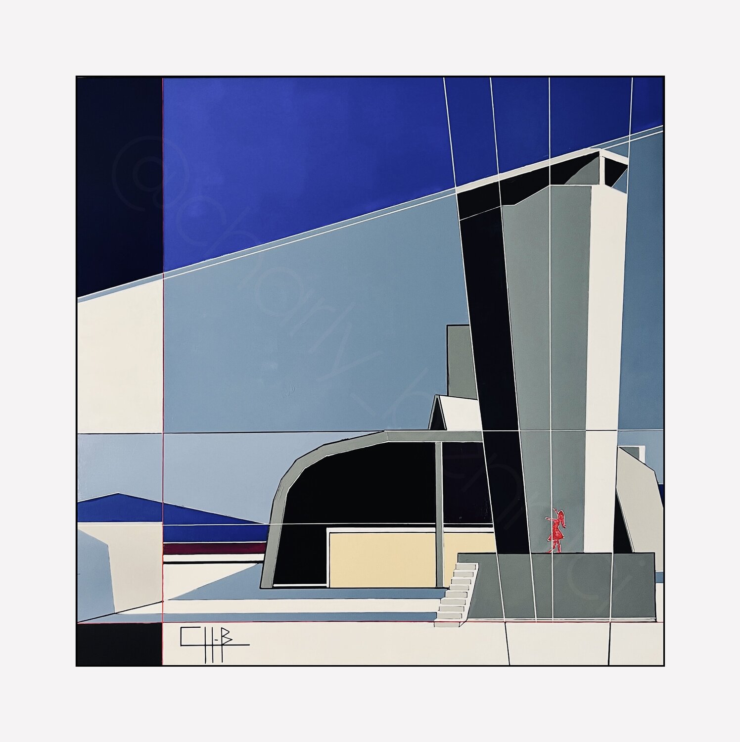 Danse sous la cheminée, Le Corbu ﹗ Charly BENNICI