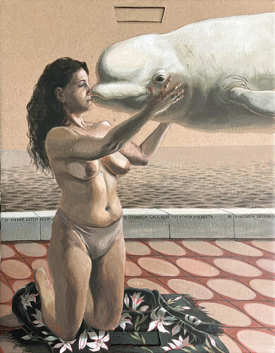 ANNUNCIATION I von Alex Bras, Malerei kaufen auf Singulart