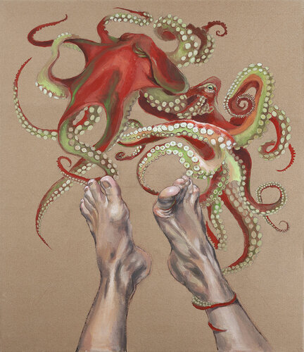 OCTOPUS van Alex Bras, Schilderij te koop op Singulart