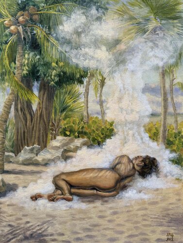 CREATION OF EVE von Alex Bras, Malerei kaufen auf Singulart