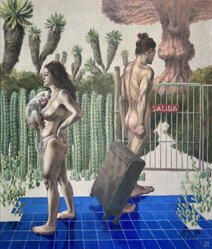 EXPULSION van Alex Bras, Schilderij te koop op Singulart