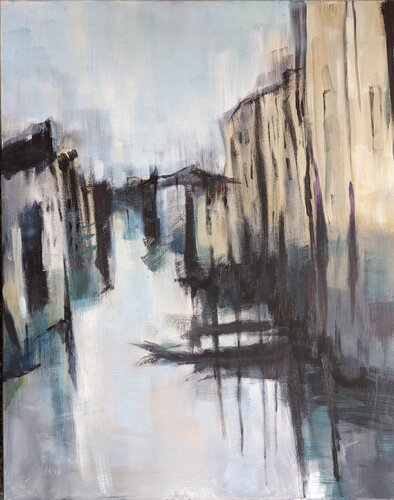 Canale piccolo de Petra Herrmann, Pintura a la venta en Singulart